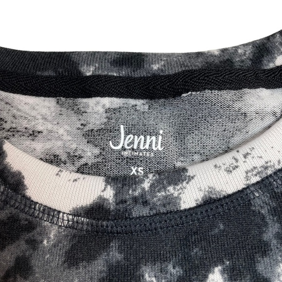 Jenni Super Soft Sleep Shirt White Dynamite Tie Dye XS New - Picture 4 of 7